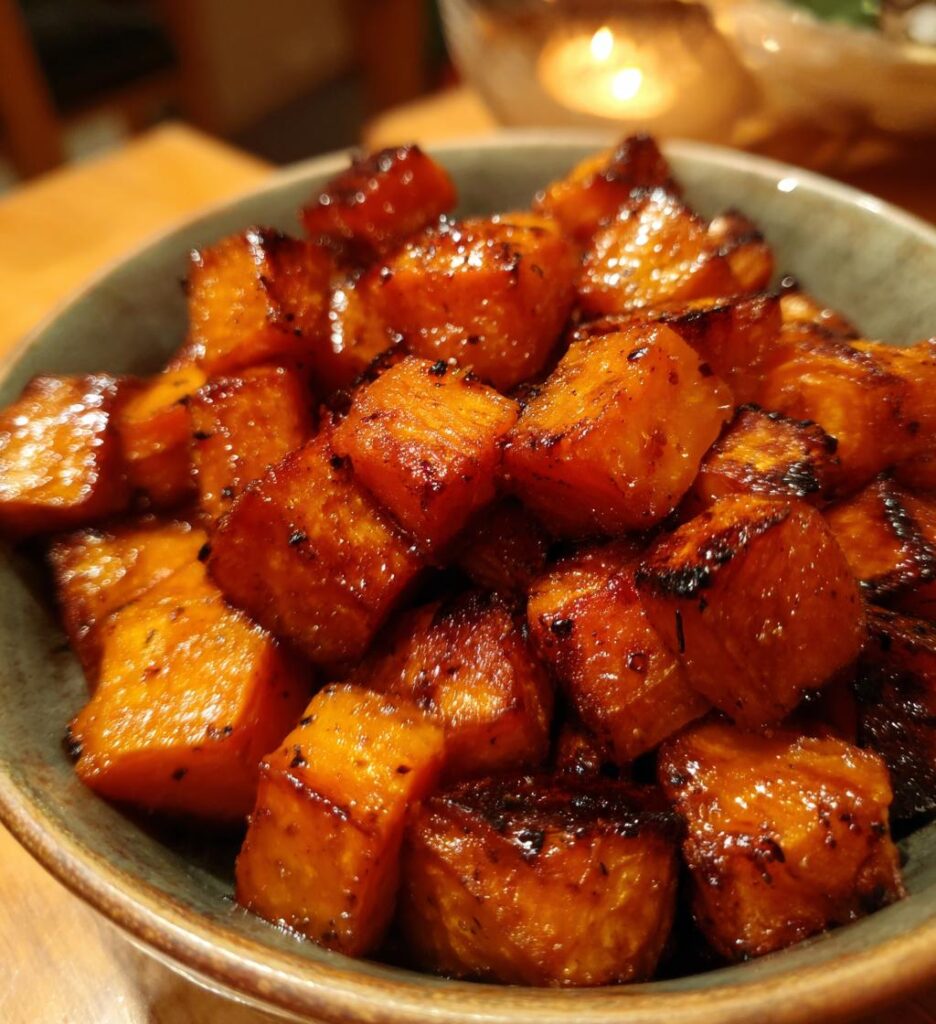melting sweet potatoes maple miso recipe