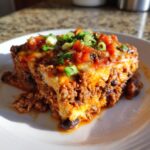 mexican beef and bean bake