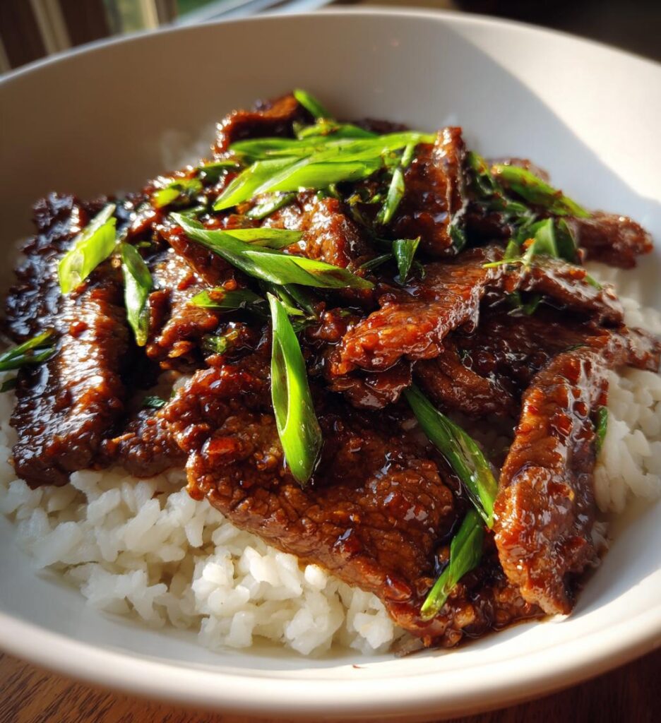 mongolian beef
