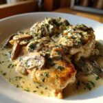 mushroom asiago chicken