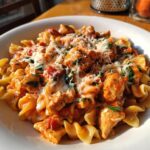 one pot chicken parmesan pasta