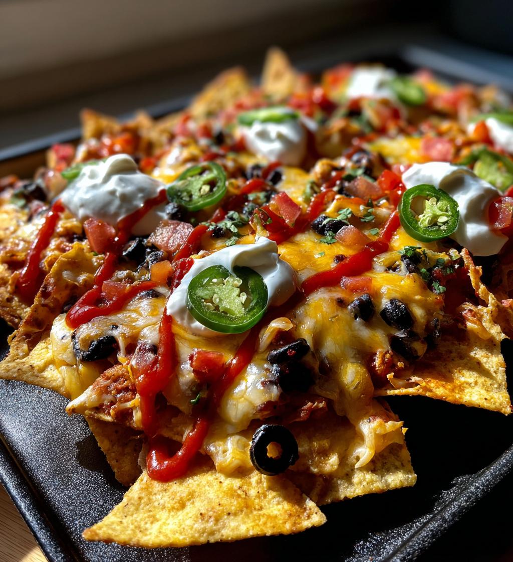 oven baked nachos