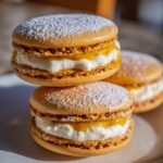 pumpkin pie macarons