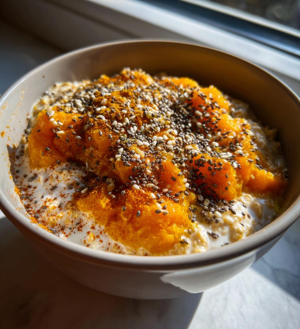 pumpkin pie overnight oats