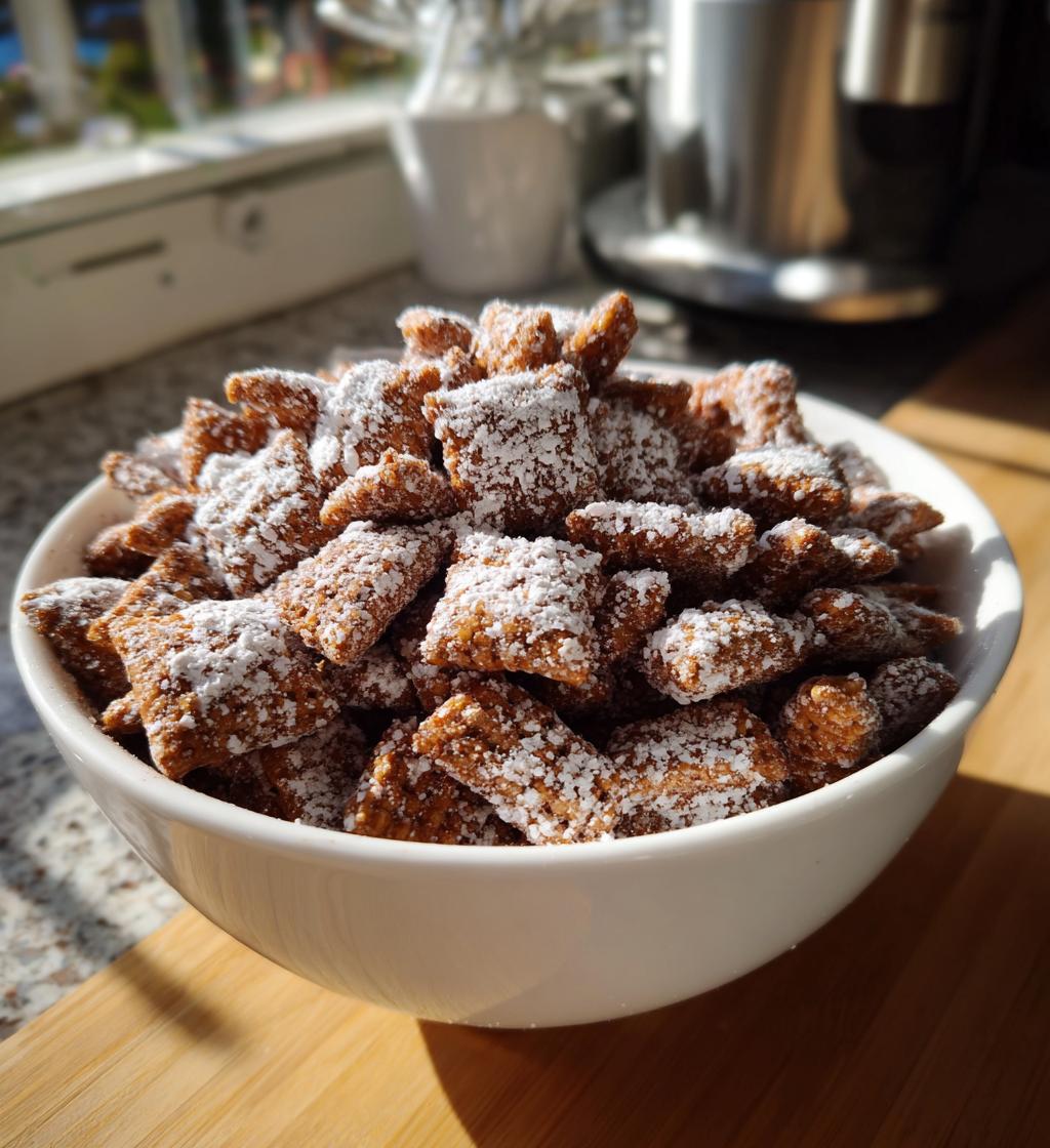 puppy chow recipe muddy buddies
