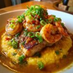 red snapper shrimp grits cajun