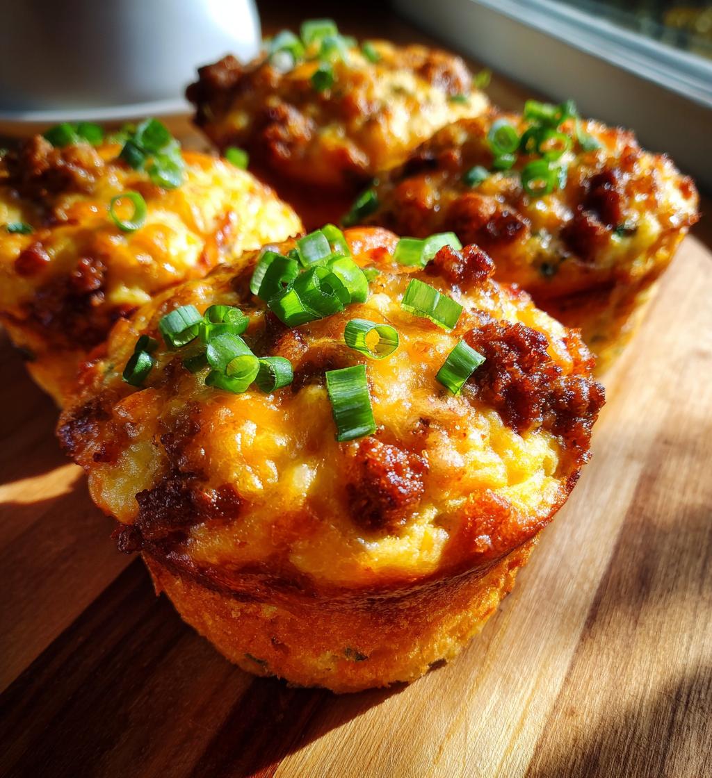 sausage breakfast muffins