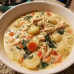 slow cooker chicken gnocchi soup recipe