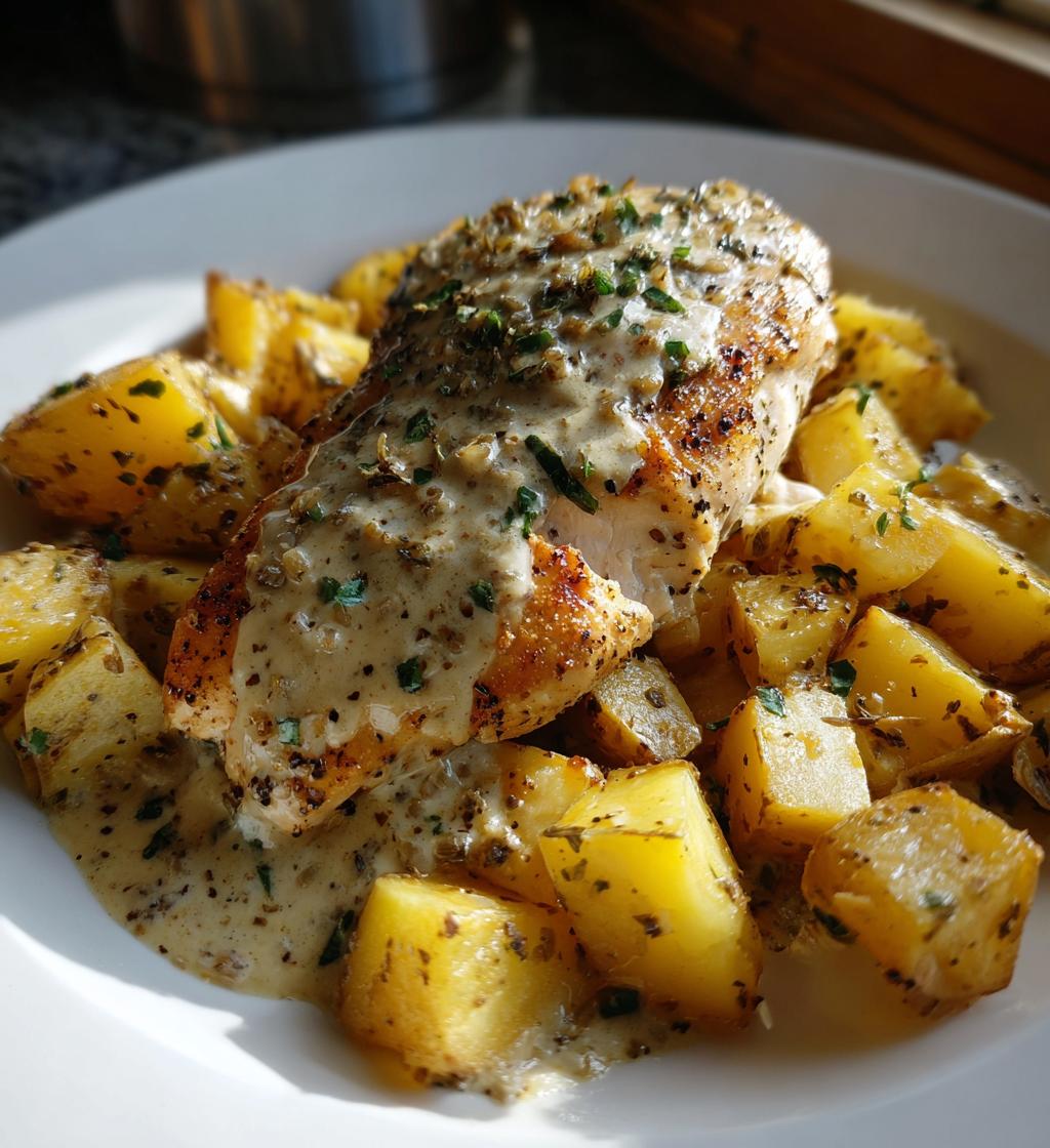 slow cooker garlic parmesan chicken potatoes recipe