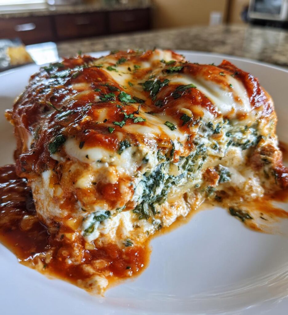 spinach lasagna