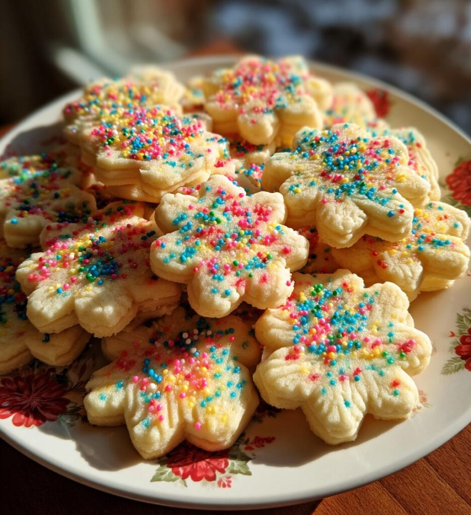 spritz butter christmas cookies recipe
