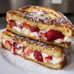 strawberry cheesecake stuffed french toast recipe