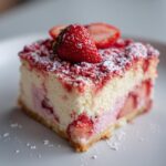 strawberry crunch cheesecake