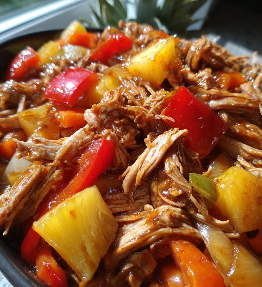 sweet hawaiian crockpot chicken