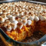 sweet potato maple casserole with marshmallows recipe
