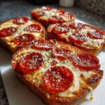 texas toast pizza in the air fryer recipe