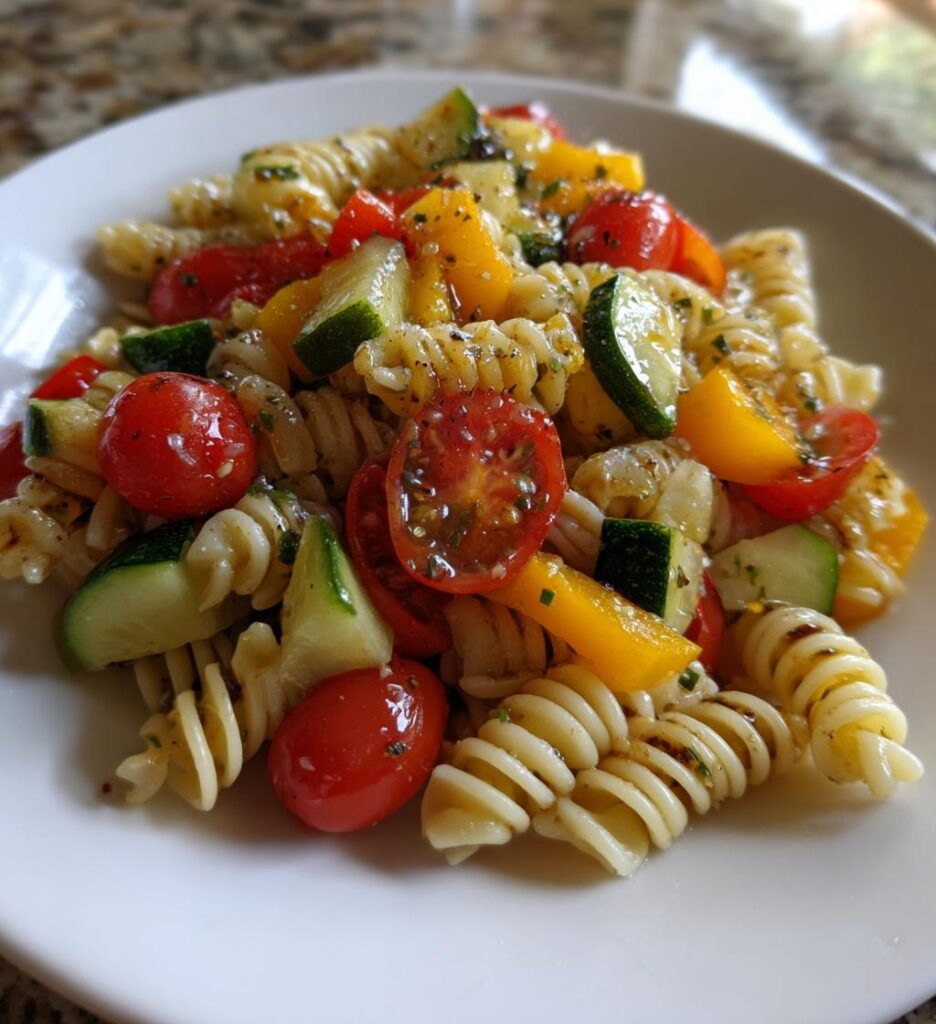 vegan crack pasta salad