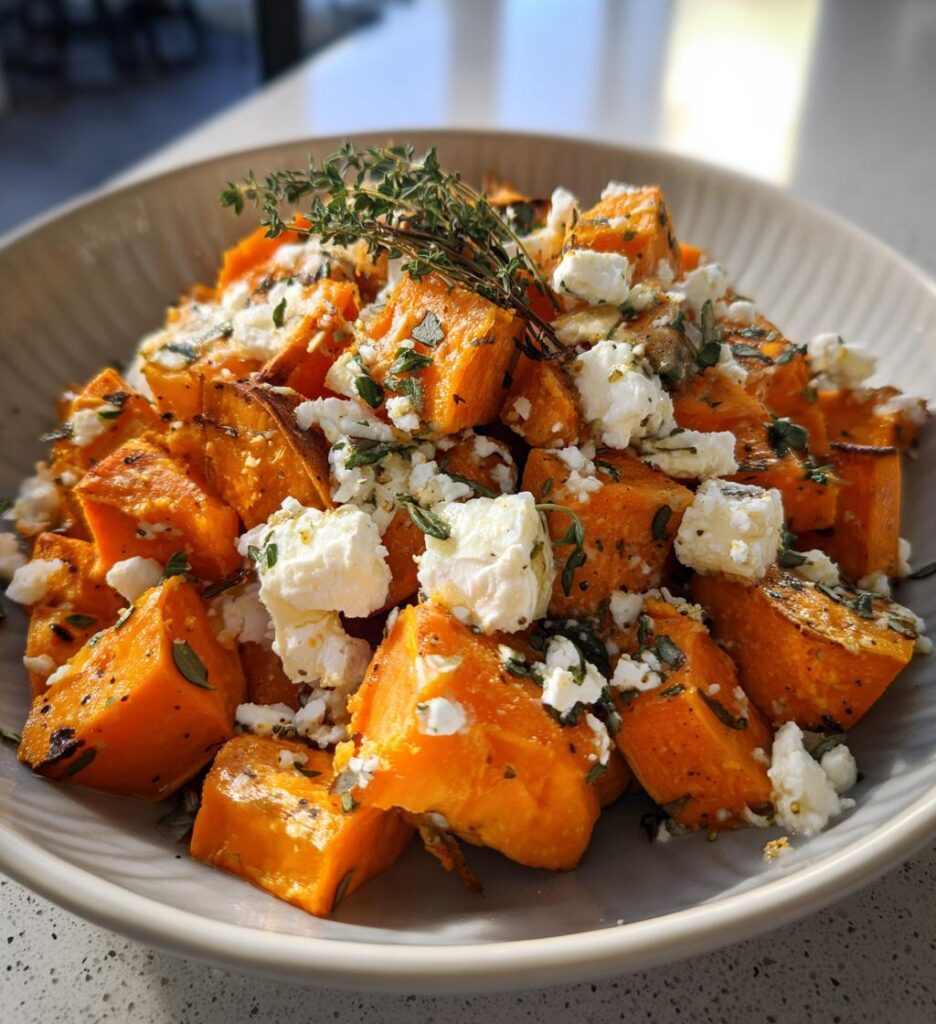 viral sweet potato goat cheese sage