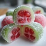 watermelon mochi