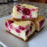 white chocolate raspberry cheesecake bars recipe