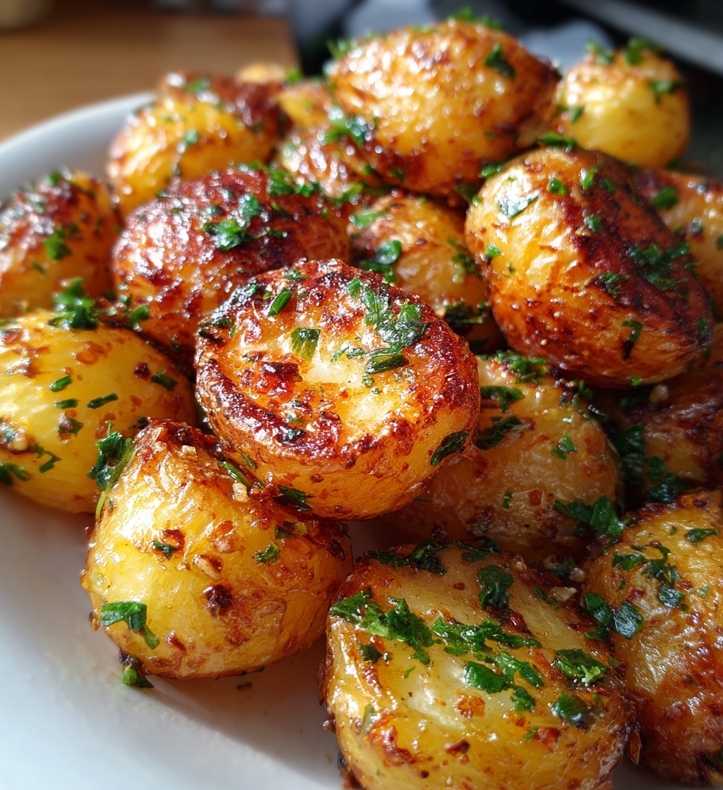 air fryer greek lemon potatoes