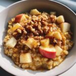 apple-cinnamon breakfast barley