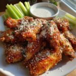 baked buffalo wild wings garlic parmesan chicken