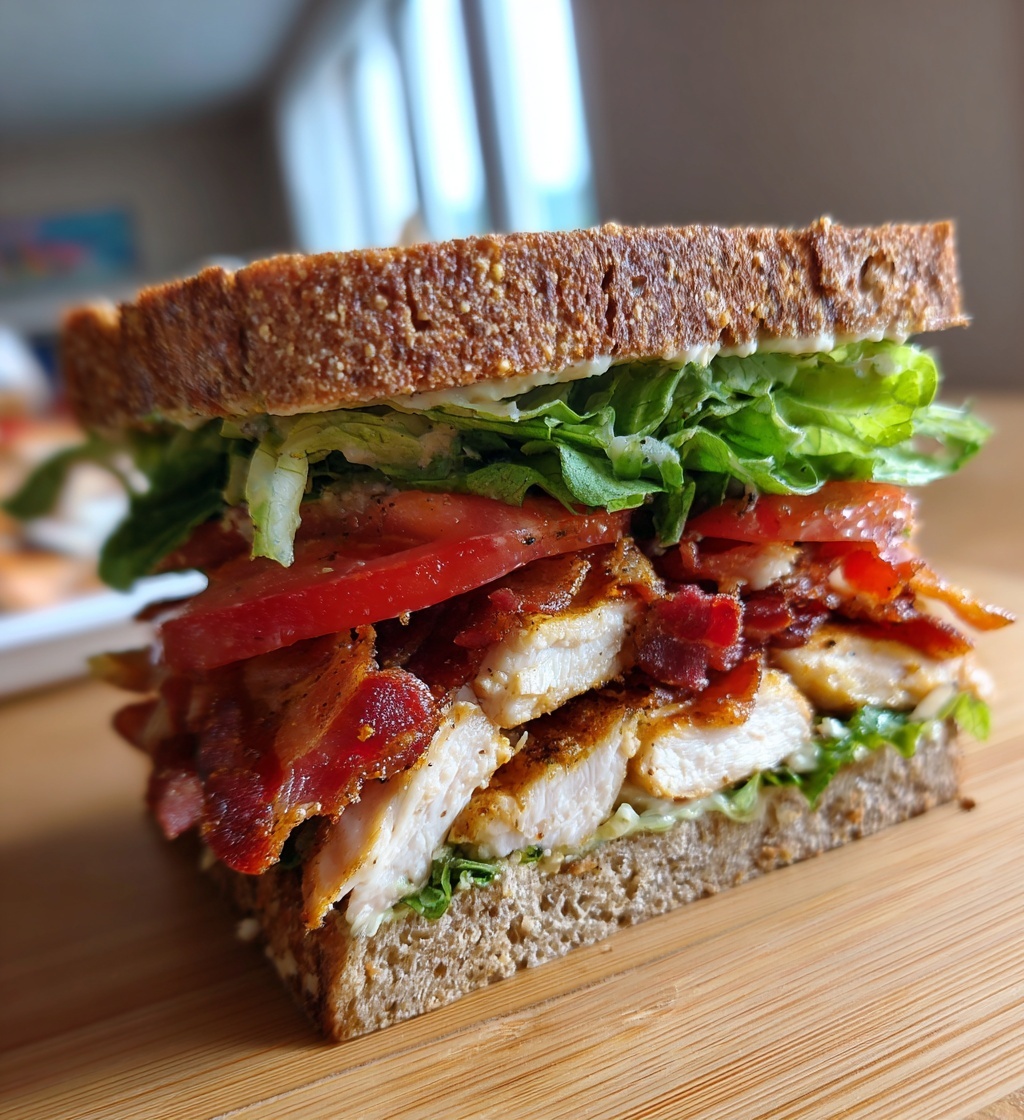 chicken club sandwich picture