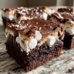 coffee marshmallow brownies