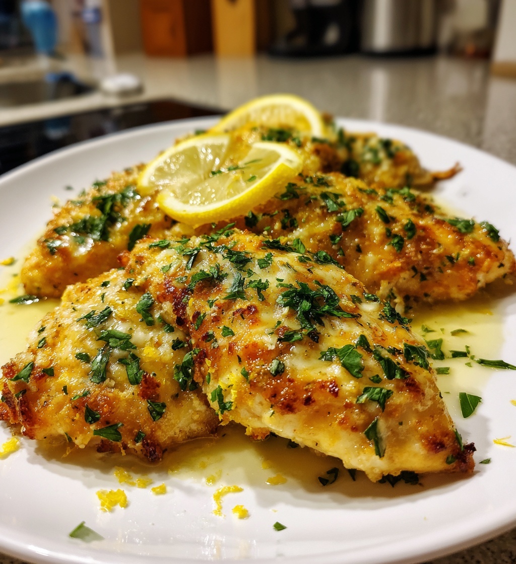 easy lemon garlic parmesan chicken