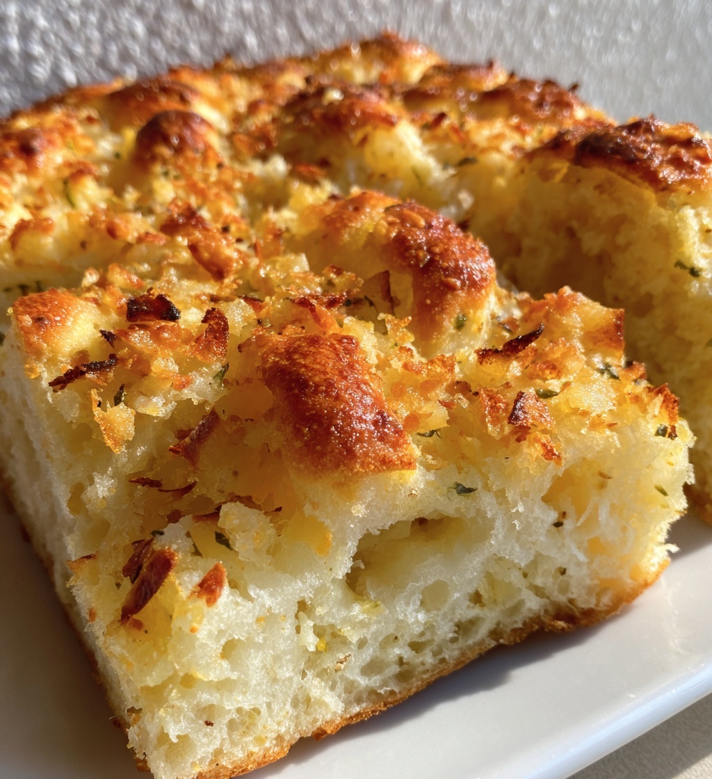 focaccia garlic parmesan