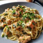 garlic parmesan chicken pasta easy