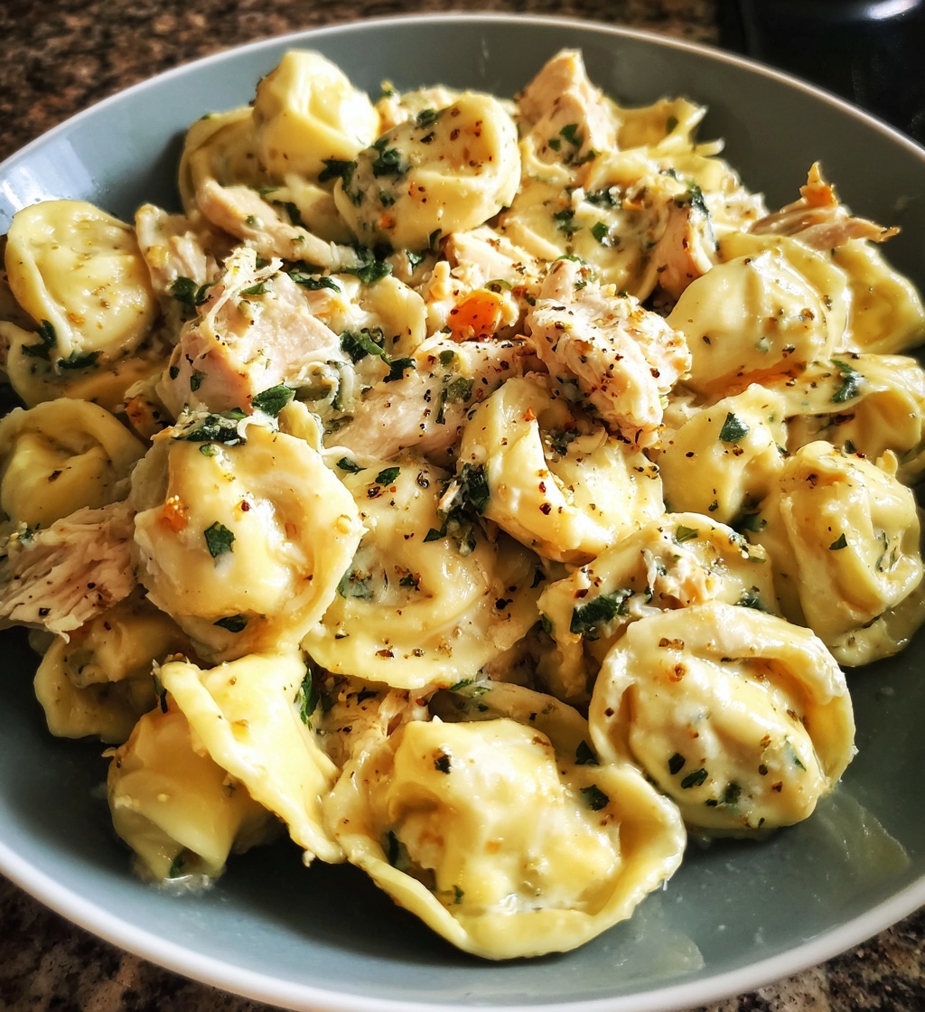 garlic parmesan tortellini chicken