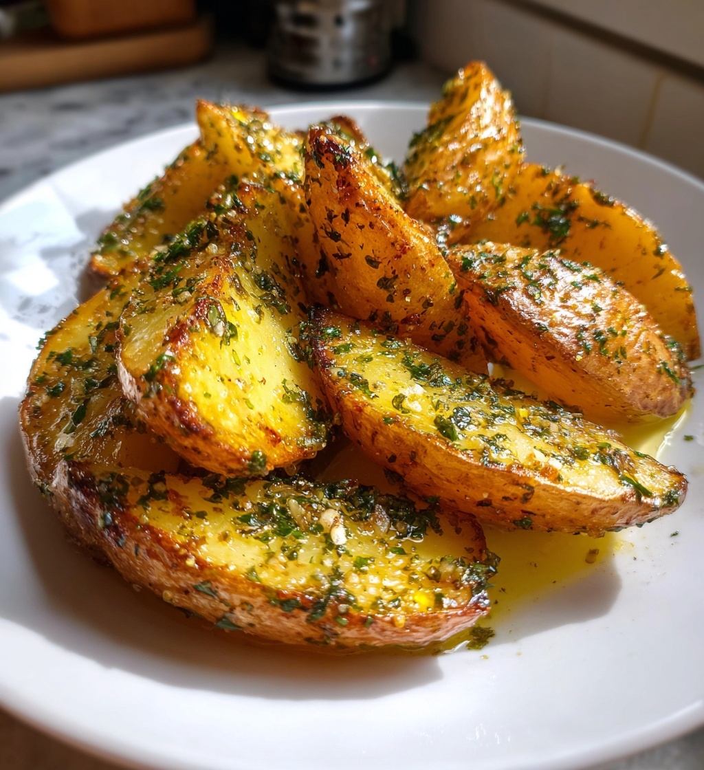 greek lemon style potatoes
