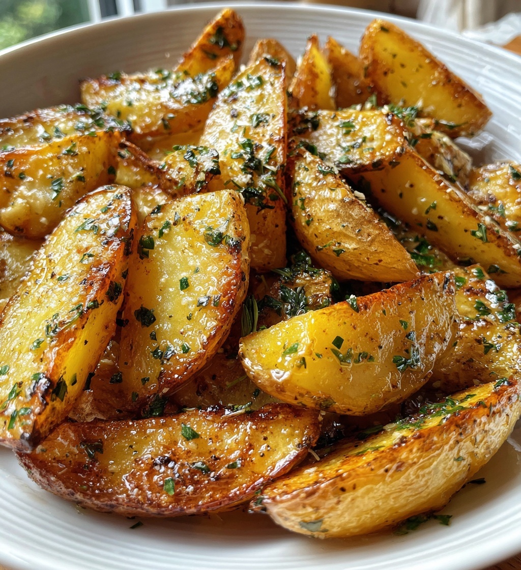 hungry happens greek lemon potatoes