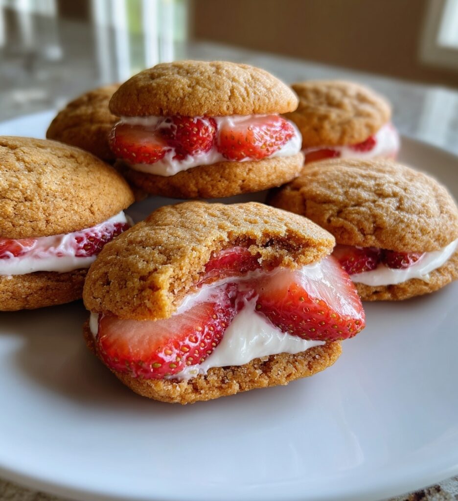 irresistible strawberry cream cheese cookies