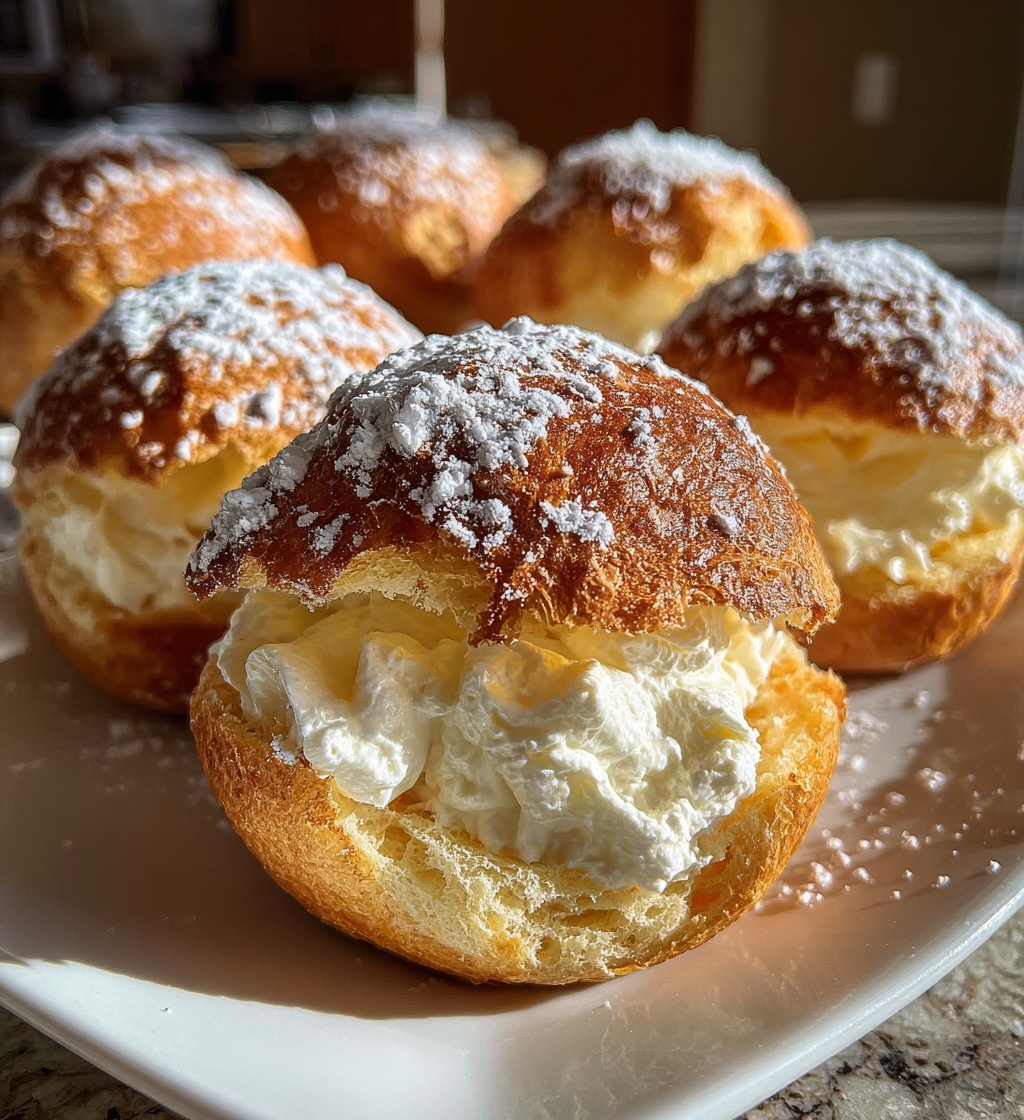 italian cream buns