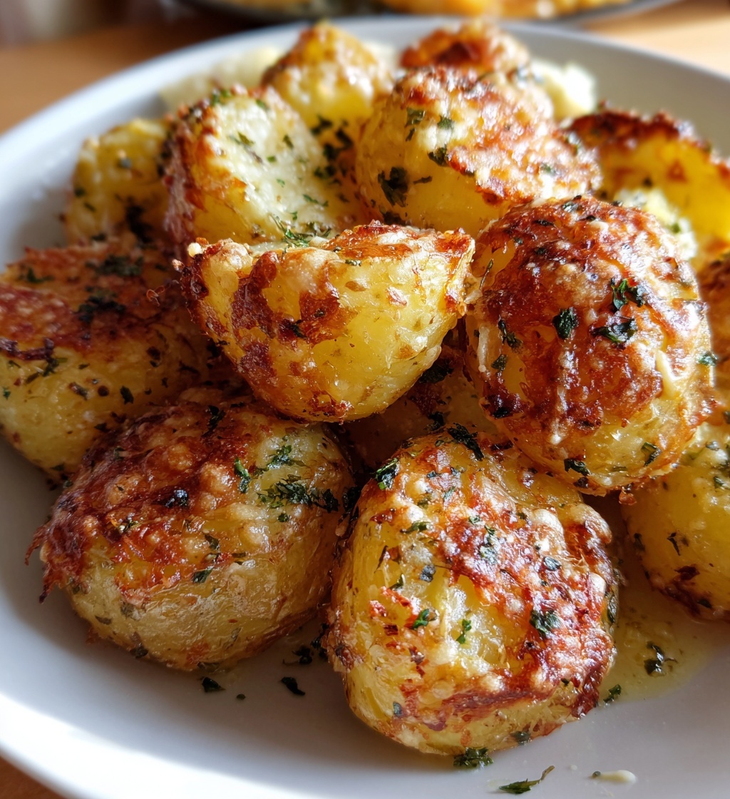 italian parmesan roasted potatoes