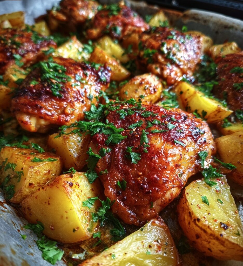 lebanese chicken and potatoes recipes