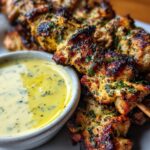 lebanese chicken kabobs garlic sauce