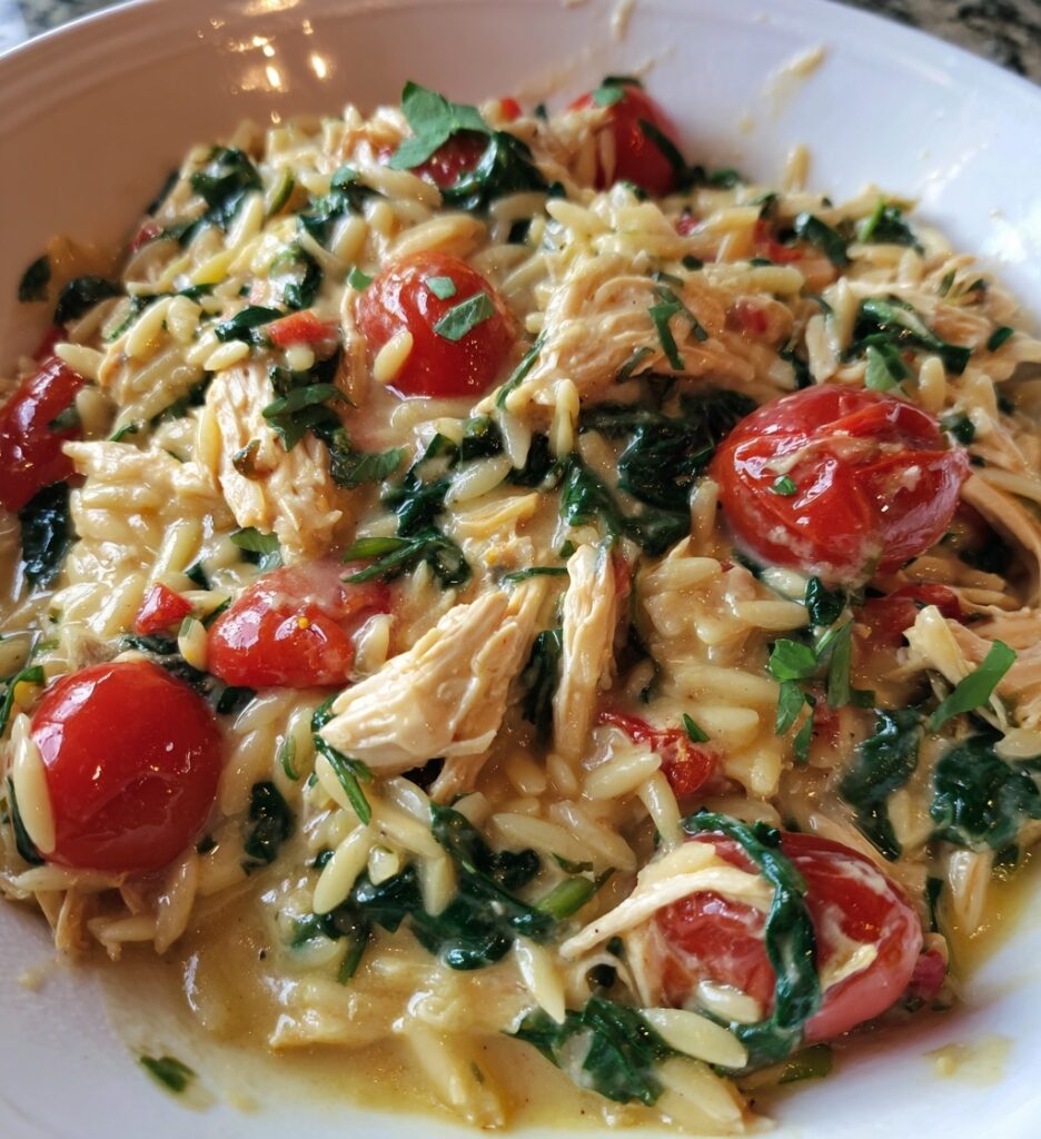 marry me chicken orzo crock pot