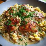 marry me chicken thighs and pasta