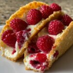 pies and tacos raspberry cheesecake