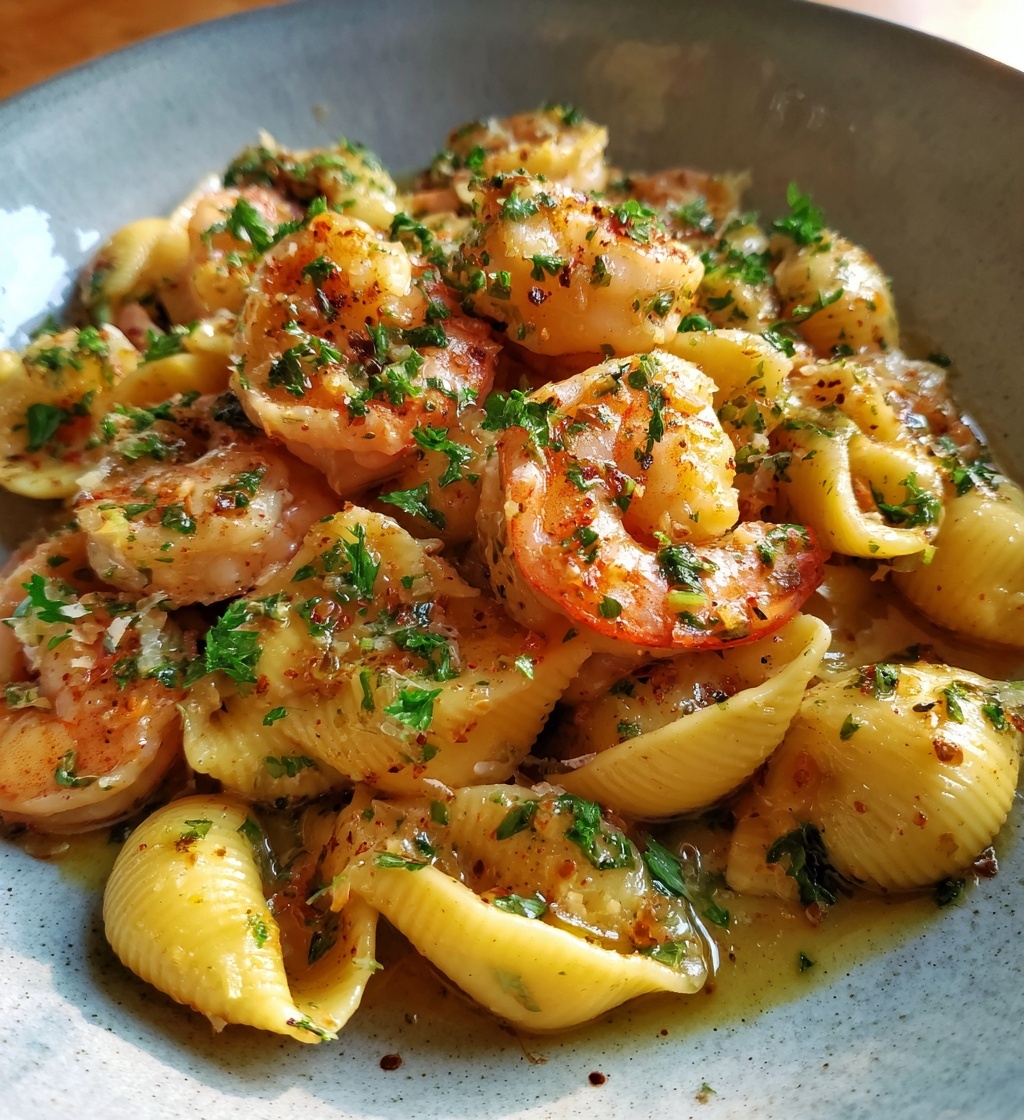 pioneer woman shrimp scampi shells