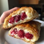 raspberry cream cheese pastry puff