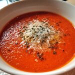 roasted red pepper parmesan soup