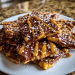 salted caramel pretzel bark all recipes