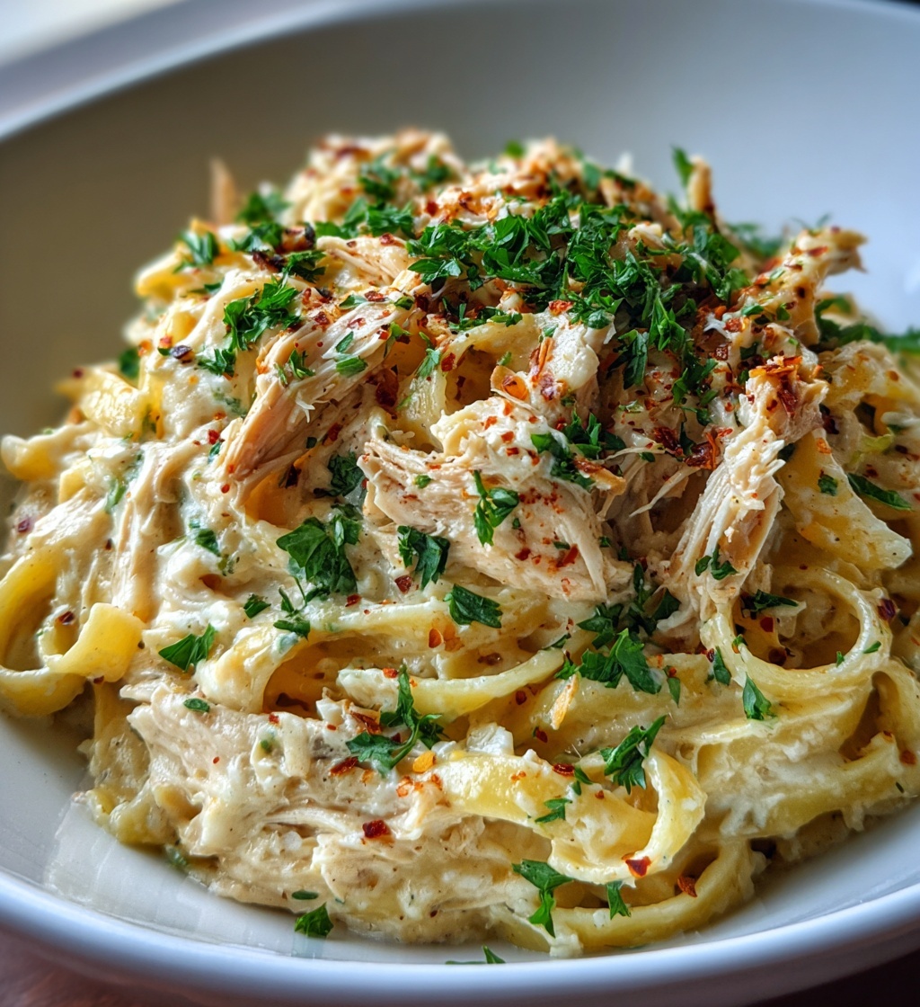 spicy chicken alfredo crockpot