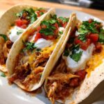 spicy chicken tacos crockpot
