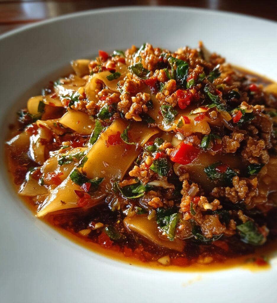spicy drunken noodles sauce